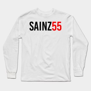 Carlos Sainz 55 Design 2021 Long Sleeve T-Shirt